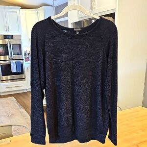 Buffalo David Bitton Black Long Sleeve Sweatshirt Top